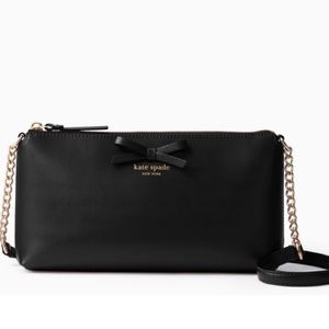 Kate Spade Black Bow Crossbody Bag